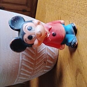 Vintage 60s Plastic Hannah Barbera Micky Mouse Toy Figure